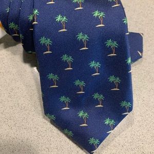 Chaps | Palm Tree Necktie | Blue
